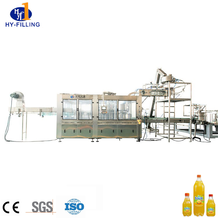 Machine de remplissage de jus d'eau de soude / chaîne de production complète de CSD